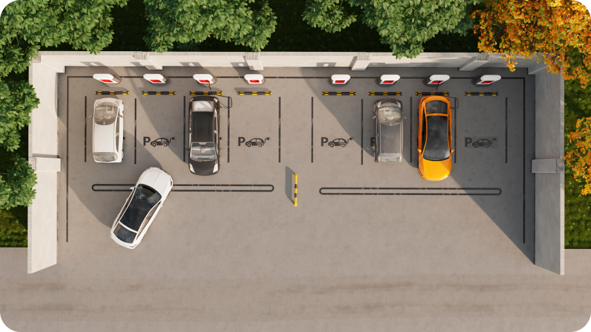 EV parking layout